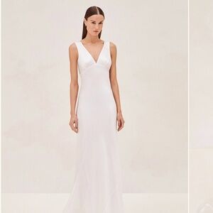Alexis "Celine" white gown